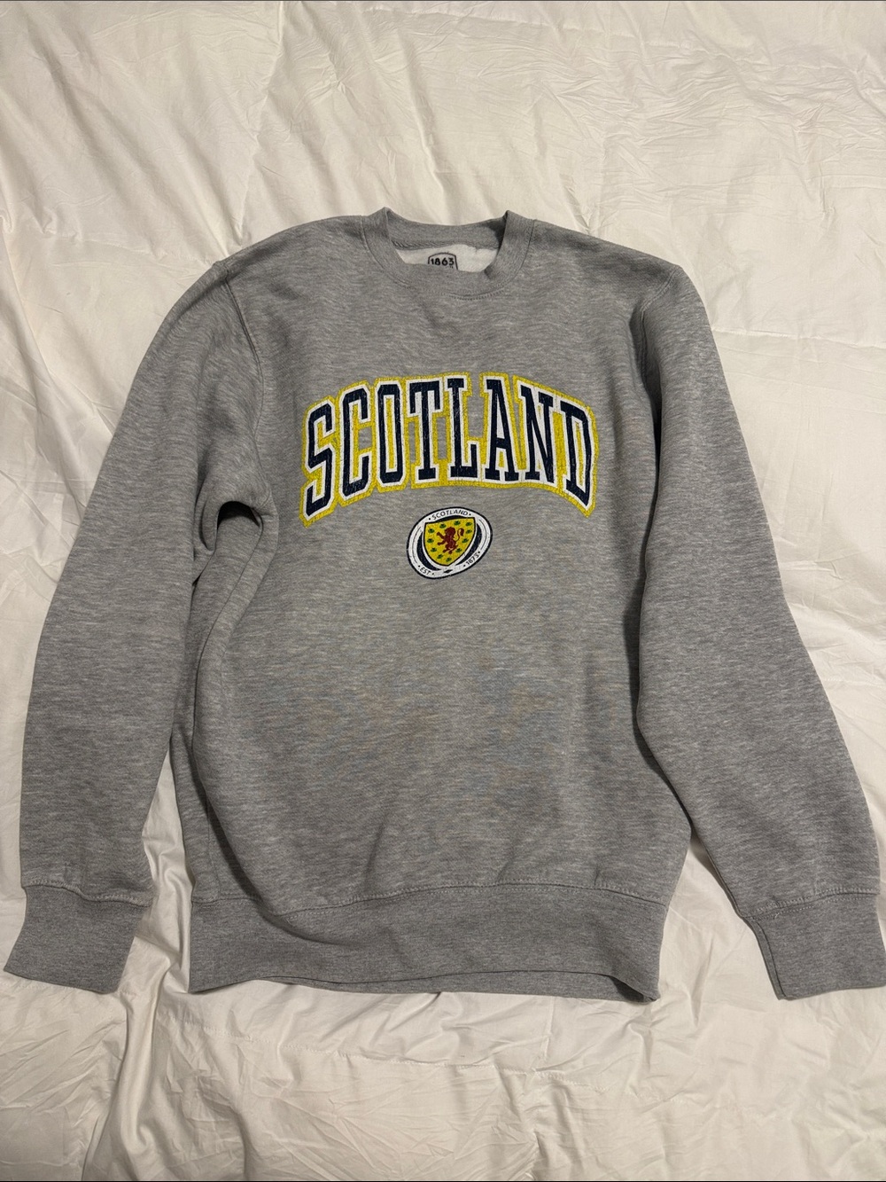 Scotland Grey Crewneck Sweatshirt